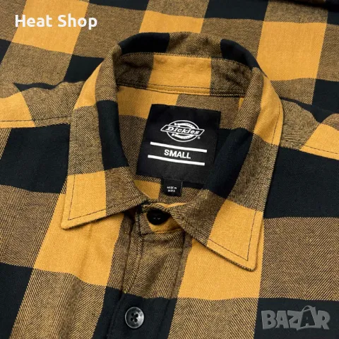 Мъжка дебела риза Dickies Landsdale Sherpa Lined Duck OverShirt, снимка 4 - Ризи - 48568439