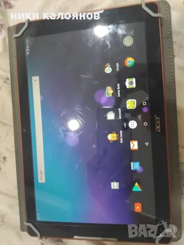 ТАБЛЕТ   ACER с протектор и калъф, снимка 5 - Таблети - 51403015