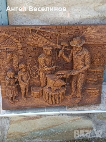 релефна скулптура 