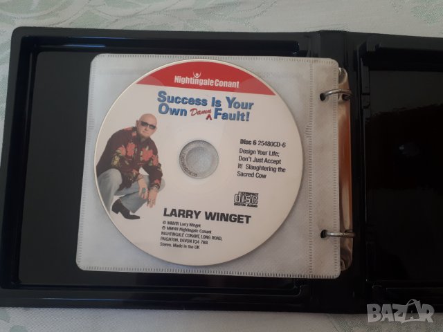 Success is Your Own Damn Fault - Larry Winget - 6 CDs, DVD & Workbook, снимка 7 - CD дискове - 30215535