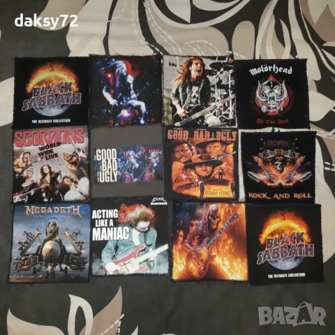 Нашивки на Хеви Метъл групи, снимка 5 - Други музикални жанрове - 43461721