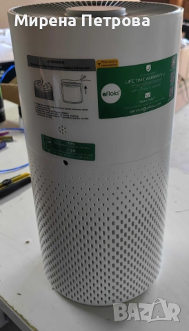 Пречиствател за въздух Afloia Kilo – 3-степенна филтрация, 1076 ft² покритие, 22 dB, 7 цвята светлин, снимка 3 - Овлажнители и пречистватели за въздух - 52918157