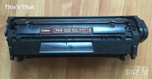 Тонер касета FX-10 Black, снимка 2 - Принтери, копири, скенери - 38031972