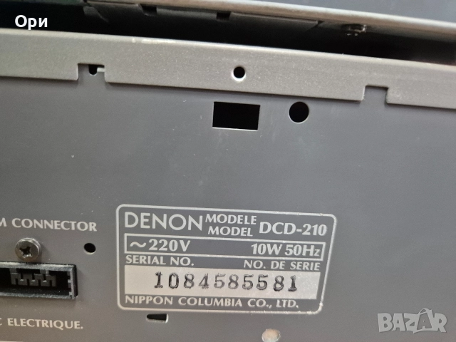 DENON дек и СД плеър с козметични забележки , снимка 14 - Декове - 52919334