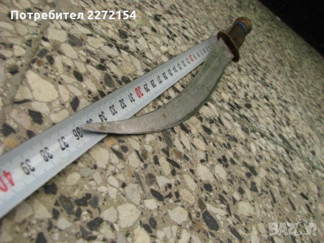 Турски нож ханджар, снимка 5 - Антикварни и старинни предмети - 30081026