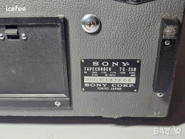 Sony Tapecorder TC-230 магнетофон, снимка 13 - Декове - 56228590
