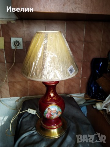 барокова настолна лампа, снимка 4 - Настолни лампи - 31695629