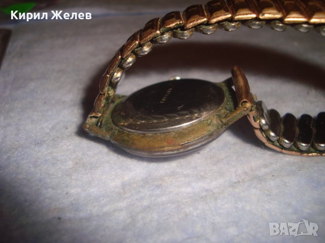 СТАР МЪЖКИ РЯДЪК НЕМСКИ или ШВЕЙЦАРСКИ РЕТРО ЧАСОВНИК ИНКАБЛОК с РАЗТЕГАЕМА ПОЗЛАТЕНА ВЕРИЖКА 28400, снимка 11 - Антикварни и старинни предмети - 37349327