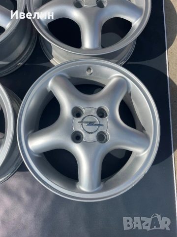15 цола джанти 4х100  за Опел , снимка 4 - Гуми и джанти - 53973132