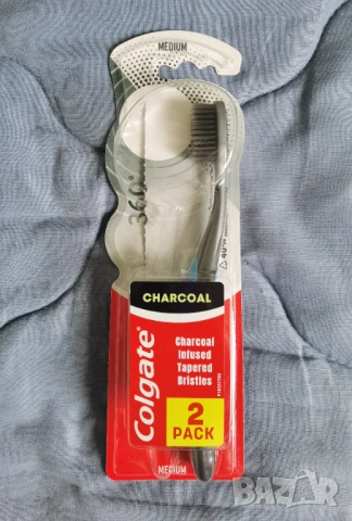 Четка и паста за зъби Колгейт и Астера с активен въглен- по 1 брой, снимка 3 - Козметика за лице - 54171613