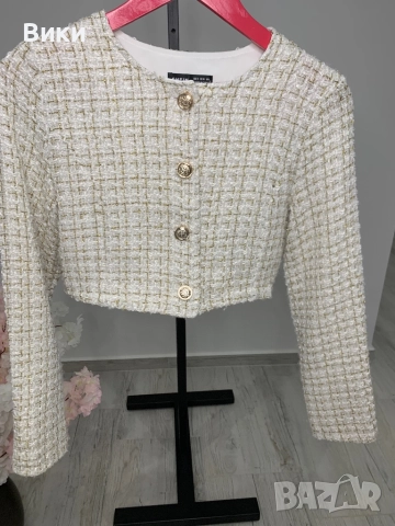 Сако / Болеро от букле , снимка 3 - Сака - 52928224