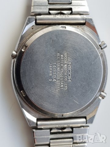 Рядък модел електронен часовник RICOH, снимка 5 - Мъжки - 30327732