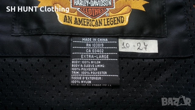 HARLEY DAVIDSON MOTO Jacket Размер XL мото яке 10-27, снимка 15 - Якета - 52158770
