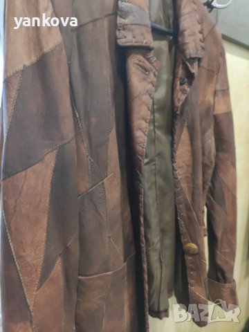 Естествена кожа дамско яке тип сако , снимка 10 - Якета - 39907117