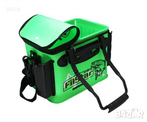 Водоустойчива чанта със стойки за въдици - FilStar EVA ProDry TROUT 30, снимка 6 - Такъми - 39864434