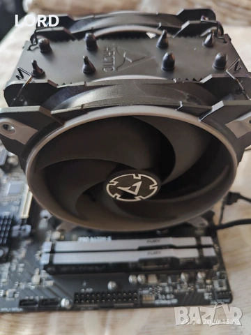 Комплект Ryzen 9 7900X, RAM 32GB DDR5 5600, MSI A620, Arctic Freezer 34 eSport Duo - Гаранция!, снимка 7 - Процесори - 54346184