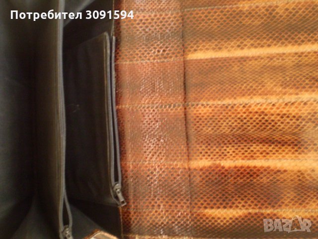 РЕТРО Кожена Дамска Чанта естествена кафява кожа, снимка 6 - Антикварни и старинни предмети - 33859406