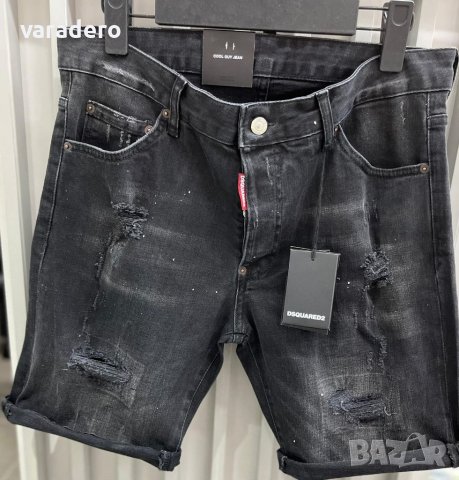 Мъжки къси дънки висок клас Dsquared , снимка 2 - Дънки - 37088915
