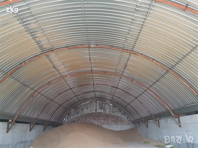 Дъговидна трапецовидна ламарина TR40x186-744, снимка 6 - Строителни материали - 34478600