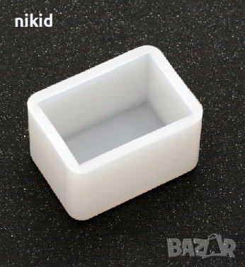 4.5x3 см Малък висок Правоъгълник силиконов молд форма за шоколад смола гипс бижута