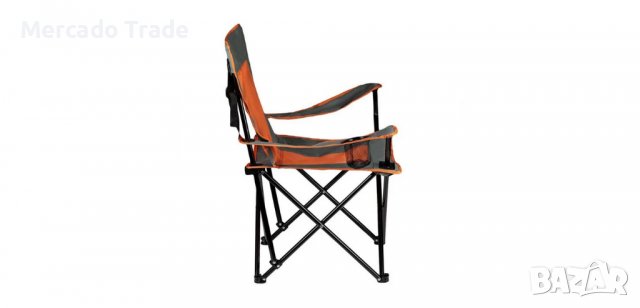 Стол за къмпинг Mercado Trade, Сгъваем, Сив - Oранжев, С калъф , снимка 3 - Къмпинг мебели - 36933886