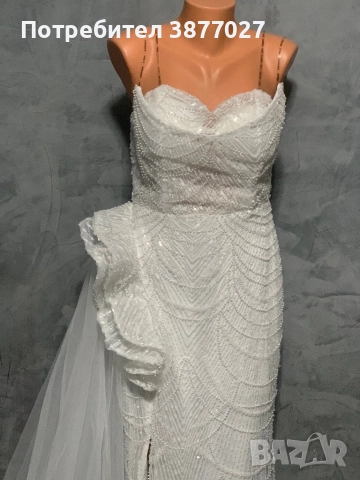 Рокля без една забелжка, снимка 12 - Сватбени рокли - 52449062