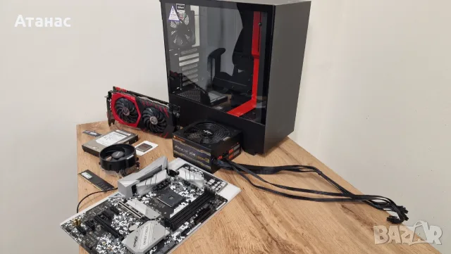 Топ Геймърски Компютър – Ryzen 5 3600 | GTX 1080 8GB | 16GB RAM | 256GB NVMe + 1TB HDD