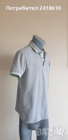 Hugo Boss Paddy Pique Cotton Regular Fit Mens Size M ОРИГИНАЛНА Тениска!, снимка 5 - Тениски - 44165418