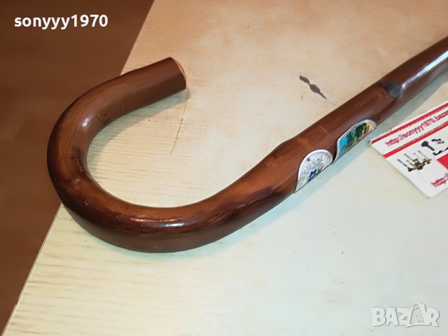 🛑РЕТРО БАСТУН-90СМ ВНОС SWISS 0910221435, снимка 4 - Антикварни и старинни предмети - 38271343