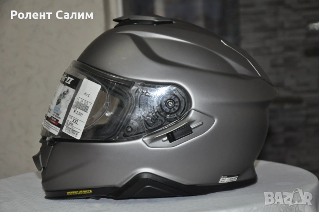 SHOEI GT-Air II Matt Deep Grey – Размер XXL, снимка 2 - Аксесоари и консумативи - 54365070