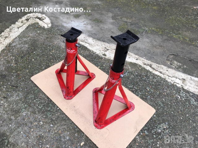 2 броя немски стойки за подпиране на автомобили, снимка 3 - Други инструменти - 54025942