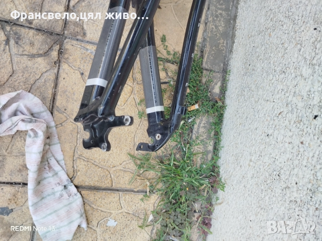 26 цола сет за велосипед колело Cannondale вилка заключва въздушна работеща , снимка 4 - Части за велосипеди - 51683114