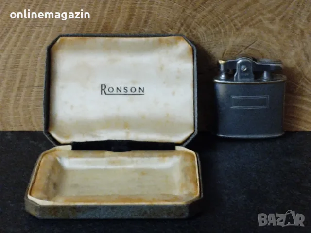Метална запалка Ronson  над 100 годишна , снимка 7 - Запалки - 55963764