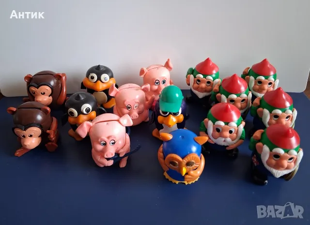 Колекция Стари Капсулни Играчки Kinder Ferrero 15 Броя 