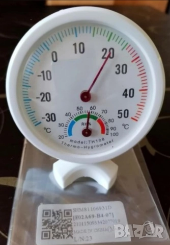 Нов термометър и хигрометър 8 лв.