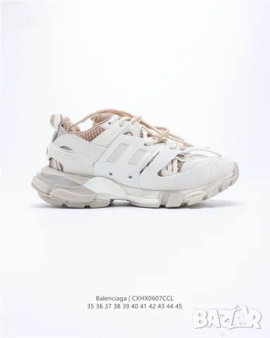 Уникални Track 3.0  маратонки Унисекс мъжки дамски White Bronze, снимка 7 - Маратонки - 49969172