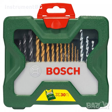 Комплект свредла и битове Bosch X-Line Titanium / 30 части