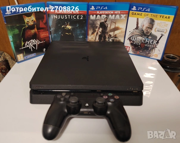 Само за 149 евро ! Playstation 4 slim 1TB комплект, като нов