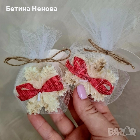 Ароматни коледни свещи от соев восък, снимка 9 - Други - 52587009