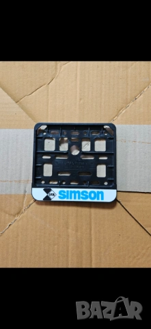 Стойка регистрационен номер симсон, снимка 7 - Аксесоари и консумативи - 53249679