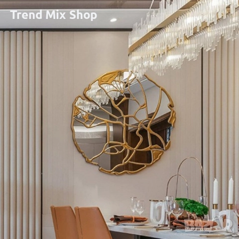 Дизайнерско луксозно огледало, снимка 6 - Огледала - 51737639