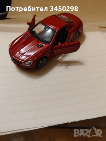 Метална количка Мерцедес sl500