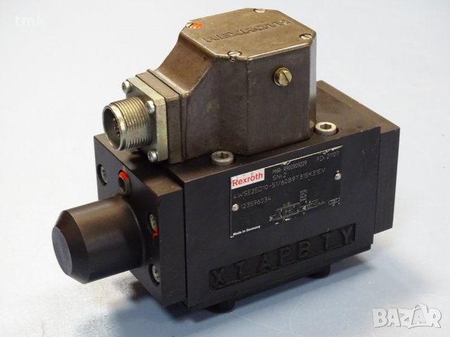 Серво клапан Rexroth 4WSE2ED10-51/60B9T315K31EV directional servo valve, снимка 10 - Резервни части за машини - 38005237