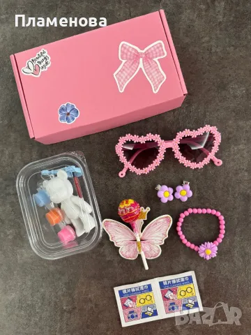 Подаръчни комплекти за момиче , снимка 13 - Шноли, диадеми, ленти - 50231387