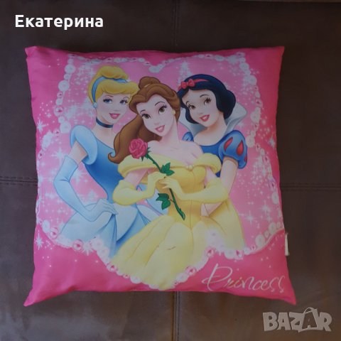 Възглавница с принцеси Disney, снимка 2 - Други - 35654200