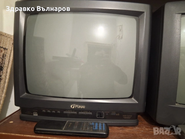 Подарявам 3 броя работещи стари телевизора , снимка 3 - Телевизори - 54198529