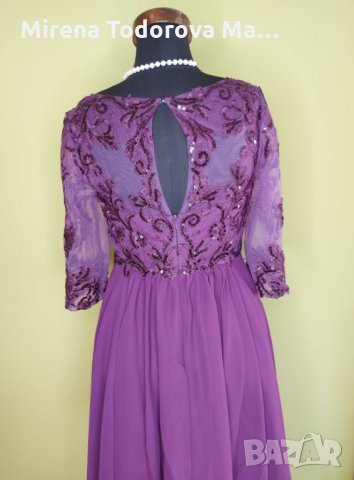 Абитуриентска бална рокля 2024 година 36/S, снимка 2 - Рокли - 34537059