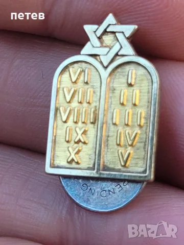 сребърен нагръден знак. сребърна значка.