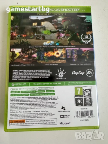 Plants vs Zombies за Xbox 360, снимка 2 - Игри за Xbox - 50540044