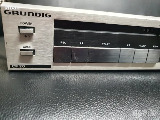 Касетен дек Grundig CF20, снимка 2 - Декове - 50336921